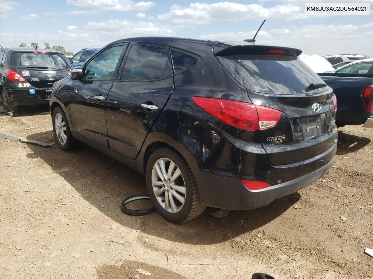 2013 Hyundai Tucson Gls VIN: KM8JU3AC2DU564021 Lot: 57507084