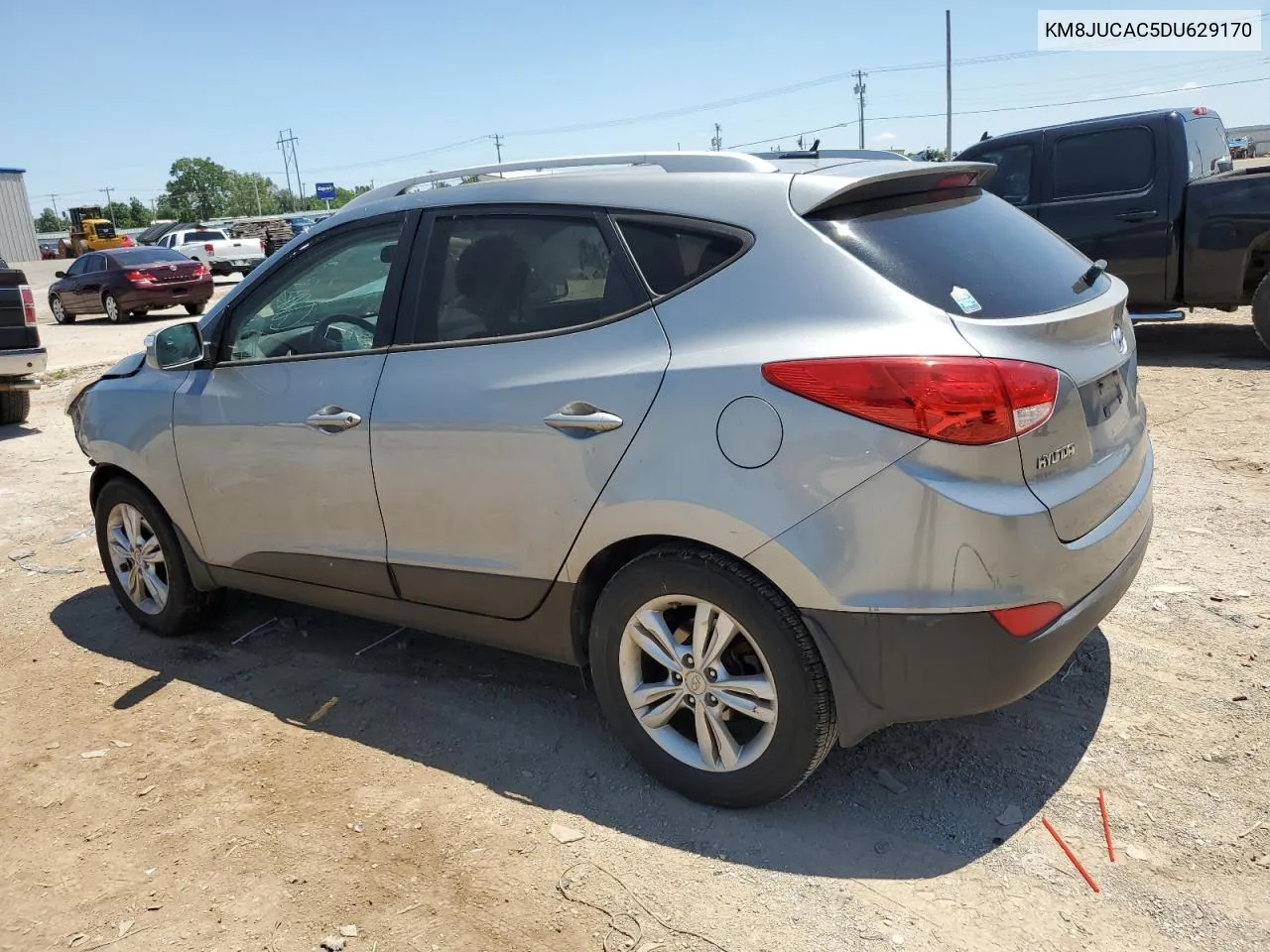 2013 Hyundai Tucson Gls VIN: KM8JUCAC5DU629170 Lot: 58968694