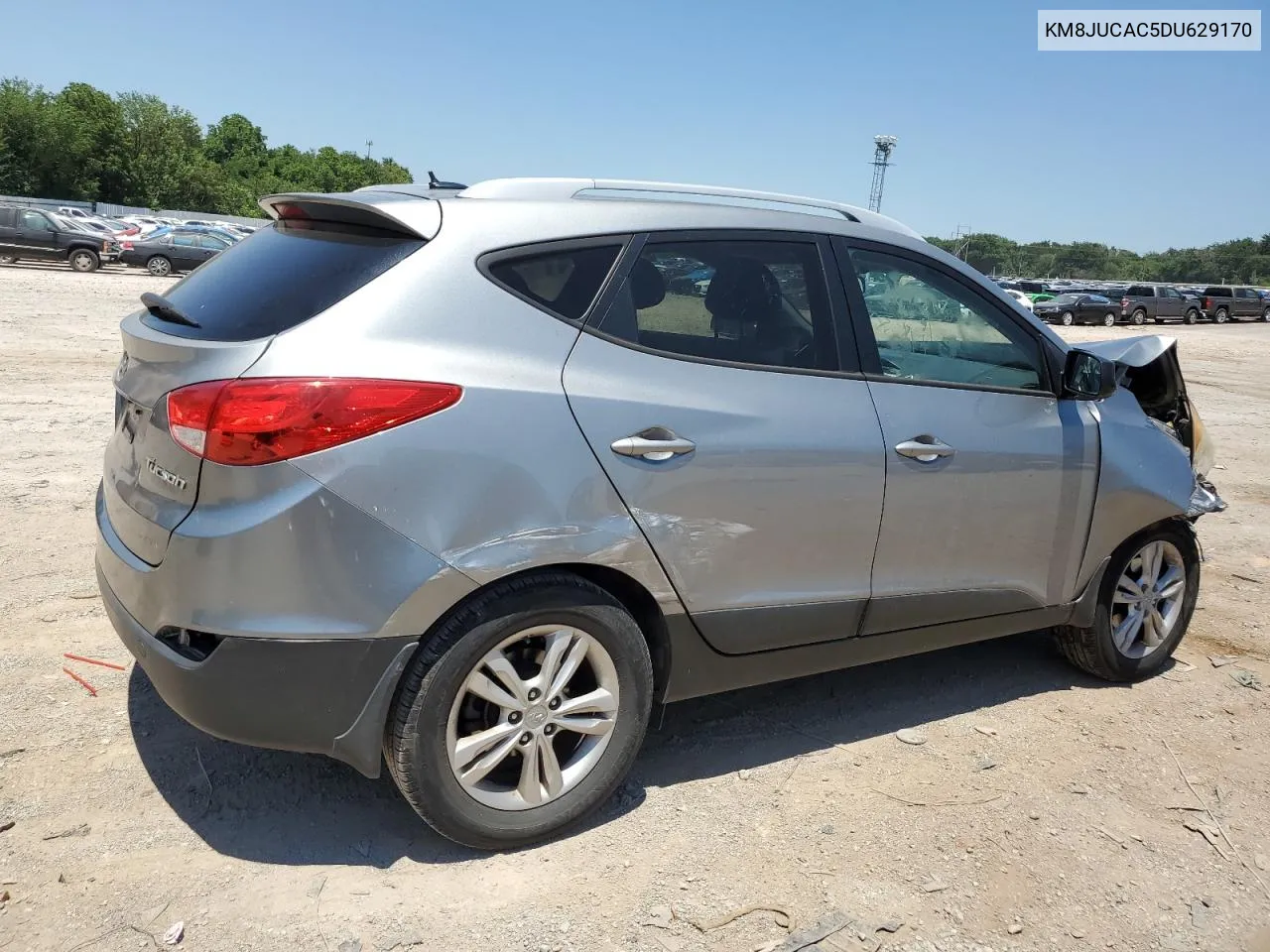 2013 Hyundai Tucson Gls VIN: KM8JUCAC5DU629170 Lot: 58968694