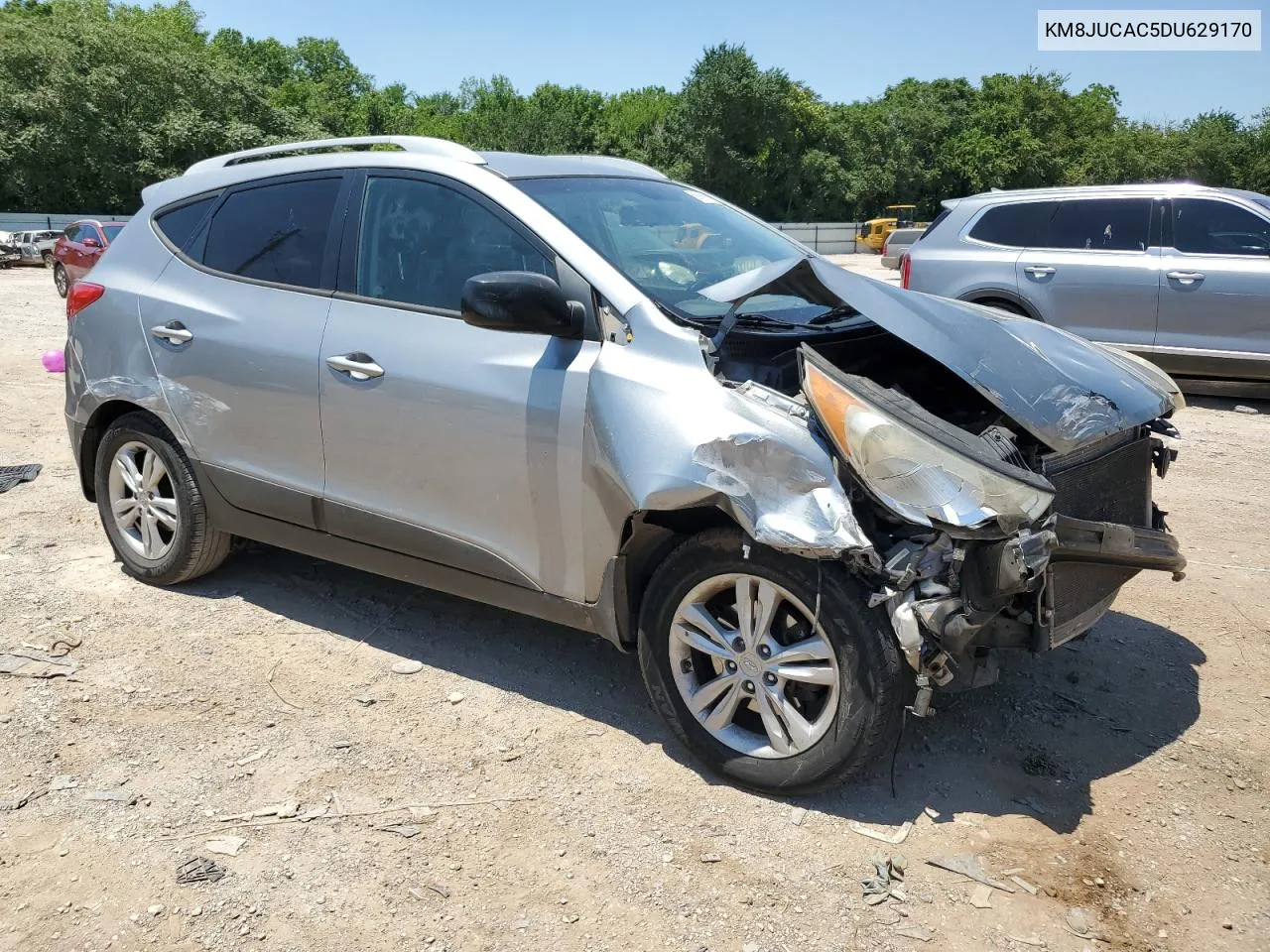 2013 Hyundai Tucson Gls VIN: KM8JUCAC5DU629170 Lot: 58968694