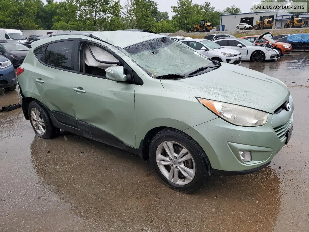 2013 Hyundai Tucson Gls VIN: KM8JU3AC4DU546815 Lot: 60543454