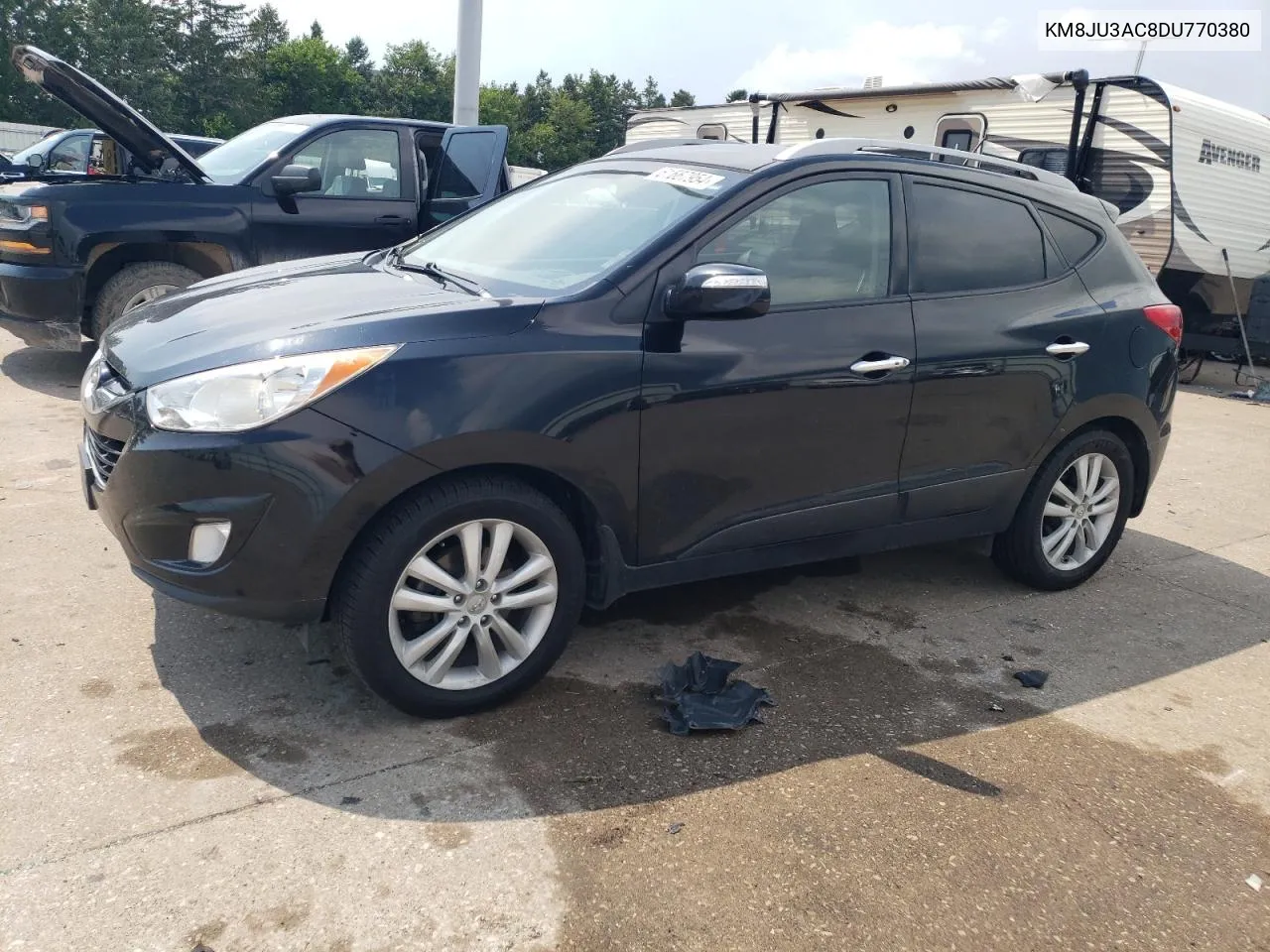 2013 Hyundai Tucson Gls VIN: KM8JU3AC8DU770380 Lot: 61667954