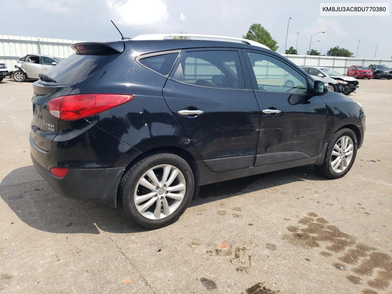 2013 Hyundai Tucson Gls VIN: KM8JU3AC8DU770380 Lot: 61667954