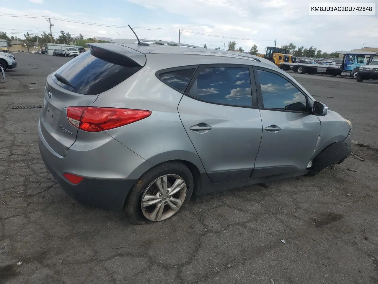 2013 Hyundai Tucson Gls VIN: KM8JU3AC2DU742848 Lot: 63279874