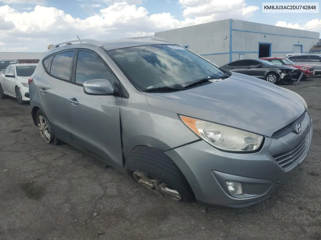 KM8JU3AC2DU742848 2013 Hyundai Tucson Gls