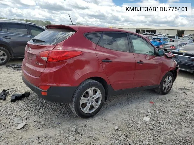 2013 Hyundai Tucson Gl VIN: KM8JT3AB1DU775401 Lot: 63507034