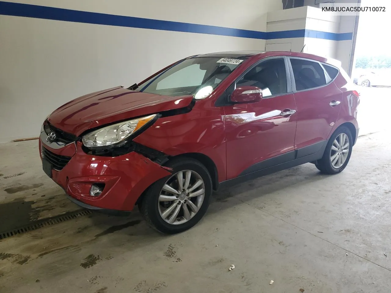 2013 Hyundai Tucson Gls VIN: KM8JUCAC5DU710072 Lot: 64049724