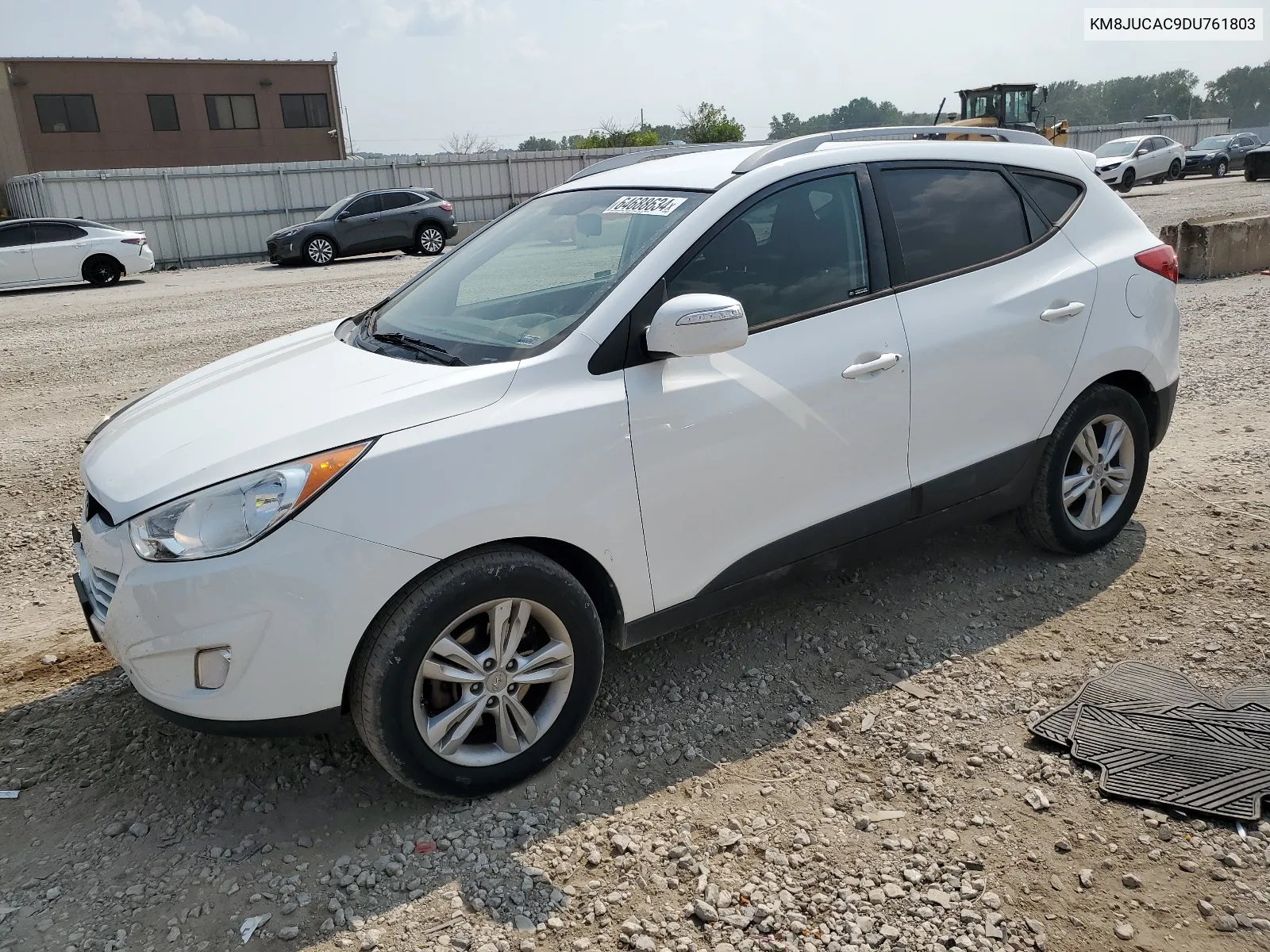 2013 Hyundai Tucson Gls VIN: KM8JUCAC9DU761803 Lot: 64688634