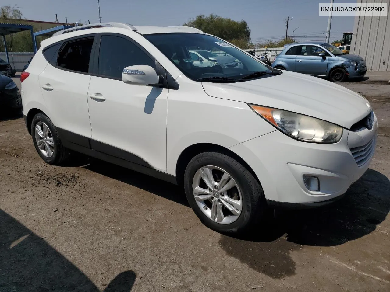 2013 Hyundai Tucson Gls VIN: KM8JU3ACXDU722900 Lot: 65056044