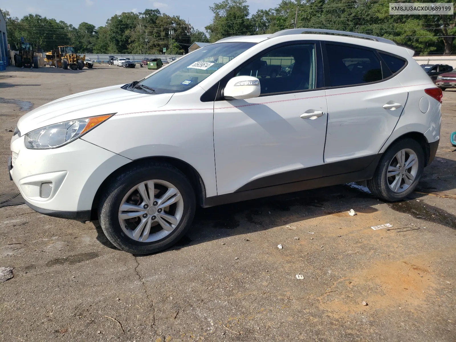 2013 Hyundai Tucson Gls VIN: KM8JU3ACXDU689199 Lot: 65939614