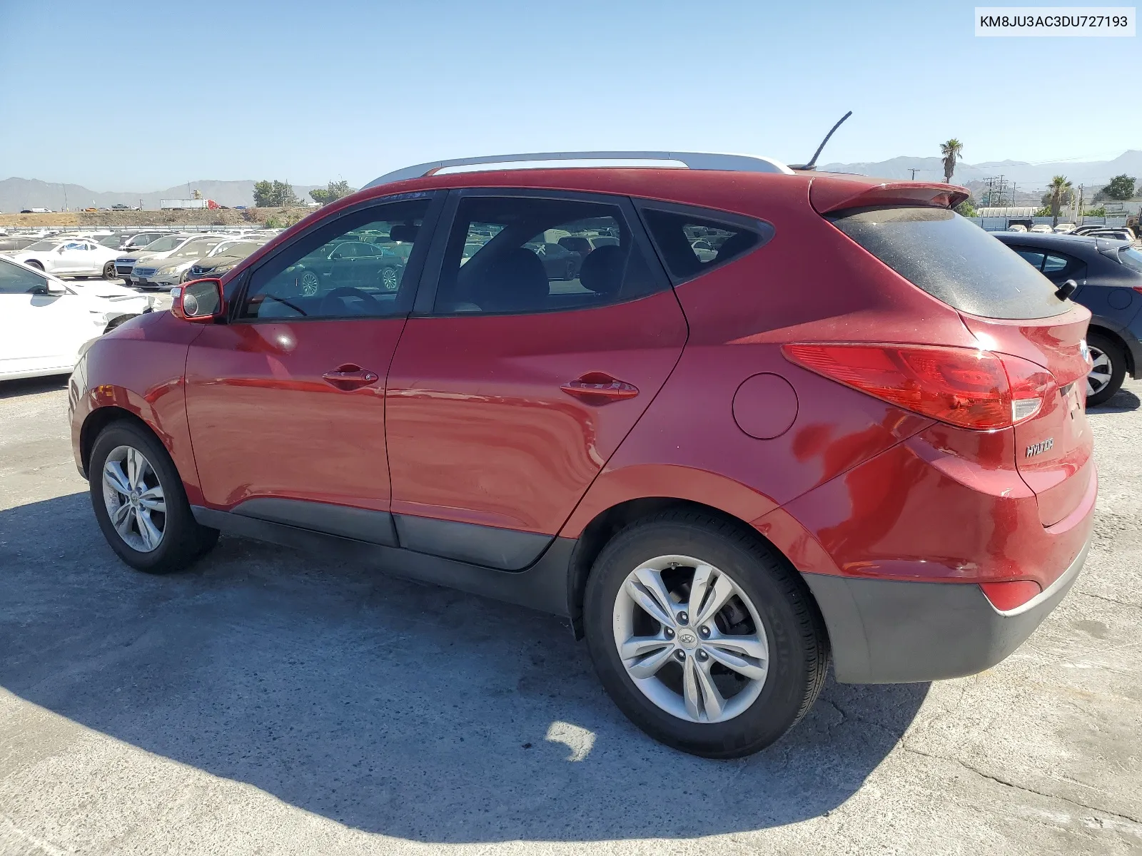 2013 Hyundai Tucson Gls VIN: KM8JU3AC3DU727193 Lot: 67418624