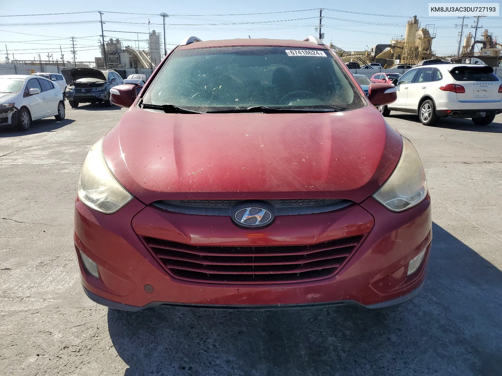 KM8JU3AC3DU727193 2013 Hyundai Tucson Gls