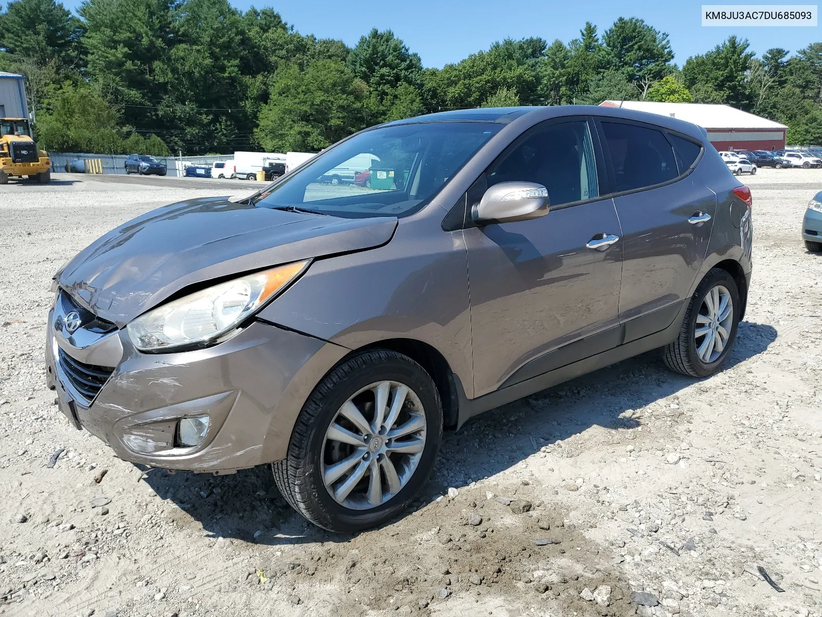 2013 Hyundai Tucson Gls VIN: KM8JU3AC7DU685093 Lot: 68121774