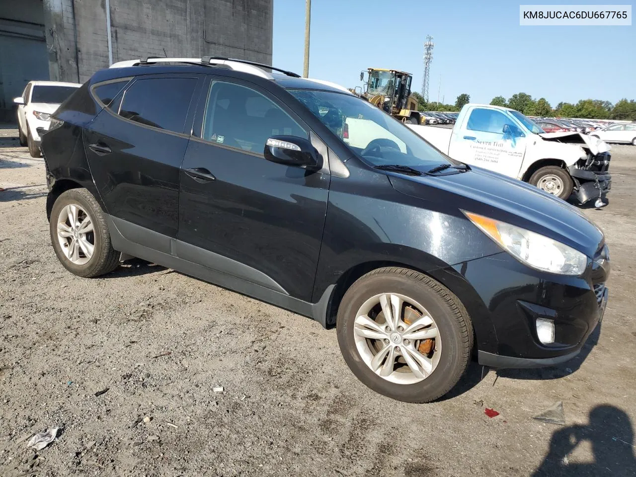 2013 Hyundai Tucson Gls VIN: KM8JUCAC6DU667765 Lot: 70468504