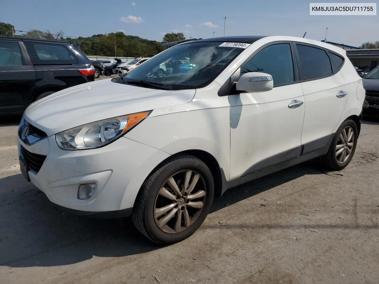 2013 Hyundai Tucson Gls VIN: KM8JU3AC5DU711755 Lot: 70779094