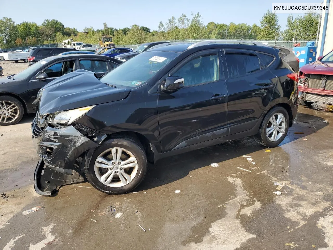 2013 Hyundai Tucson Gls VIN: KM8JUCAC5DU739345 Lot: 71053304