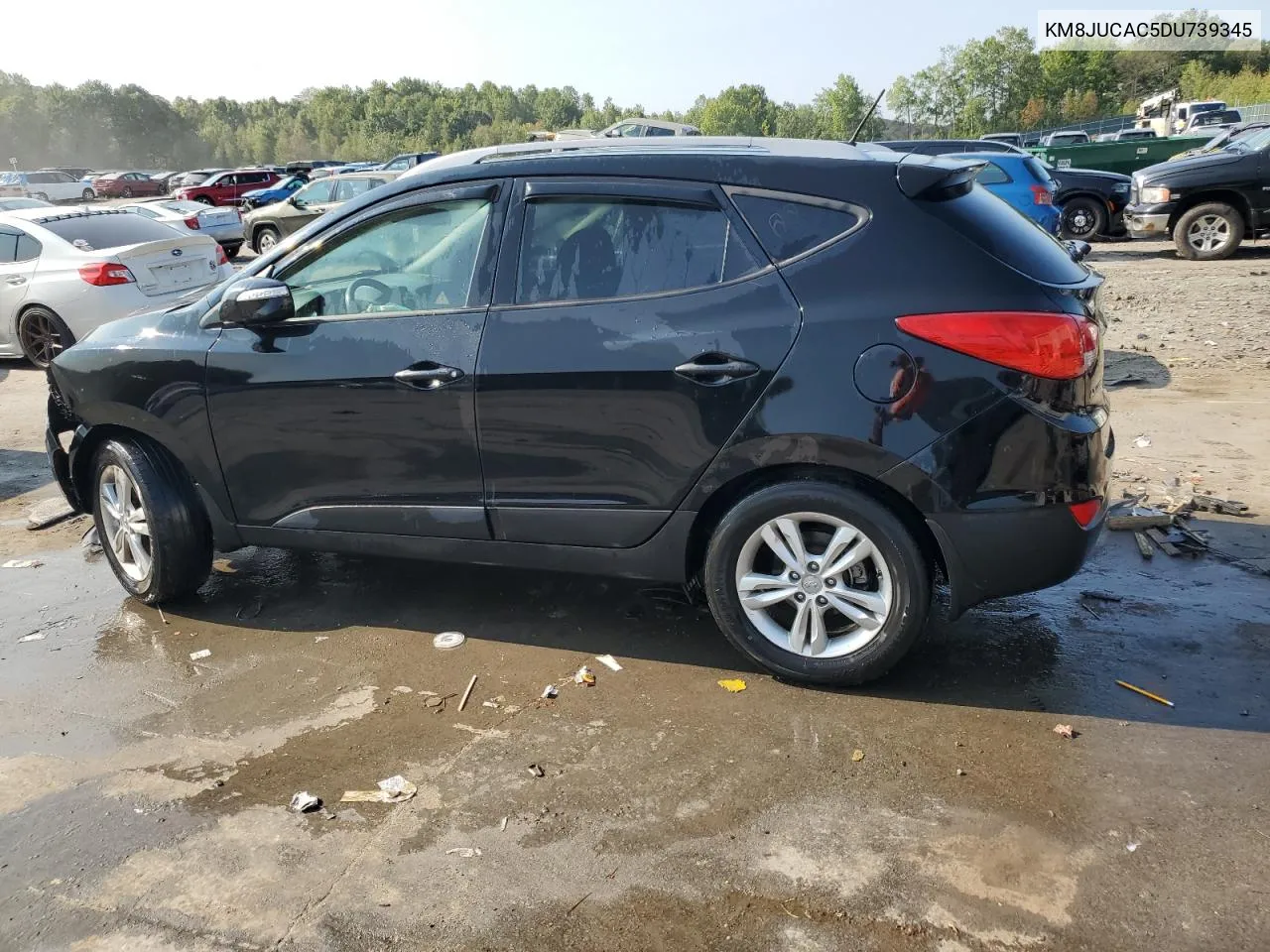 2013 Hyundai Tucson Gls VIN: KM8JUCAC5DU739345 Lot: 71053304