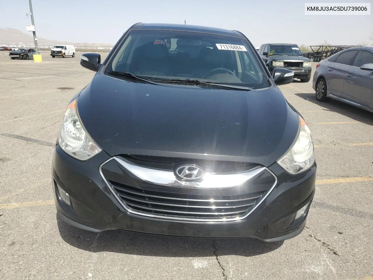 2013 Hyundai Tucson Gls VIN: KM8JU3AC5DU739006 Lot: 71316884