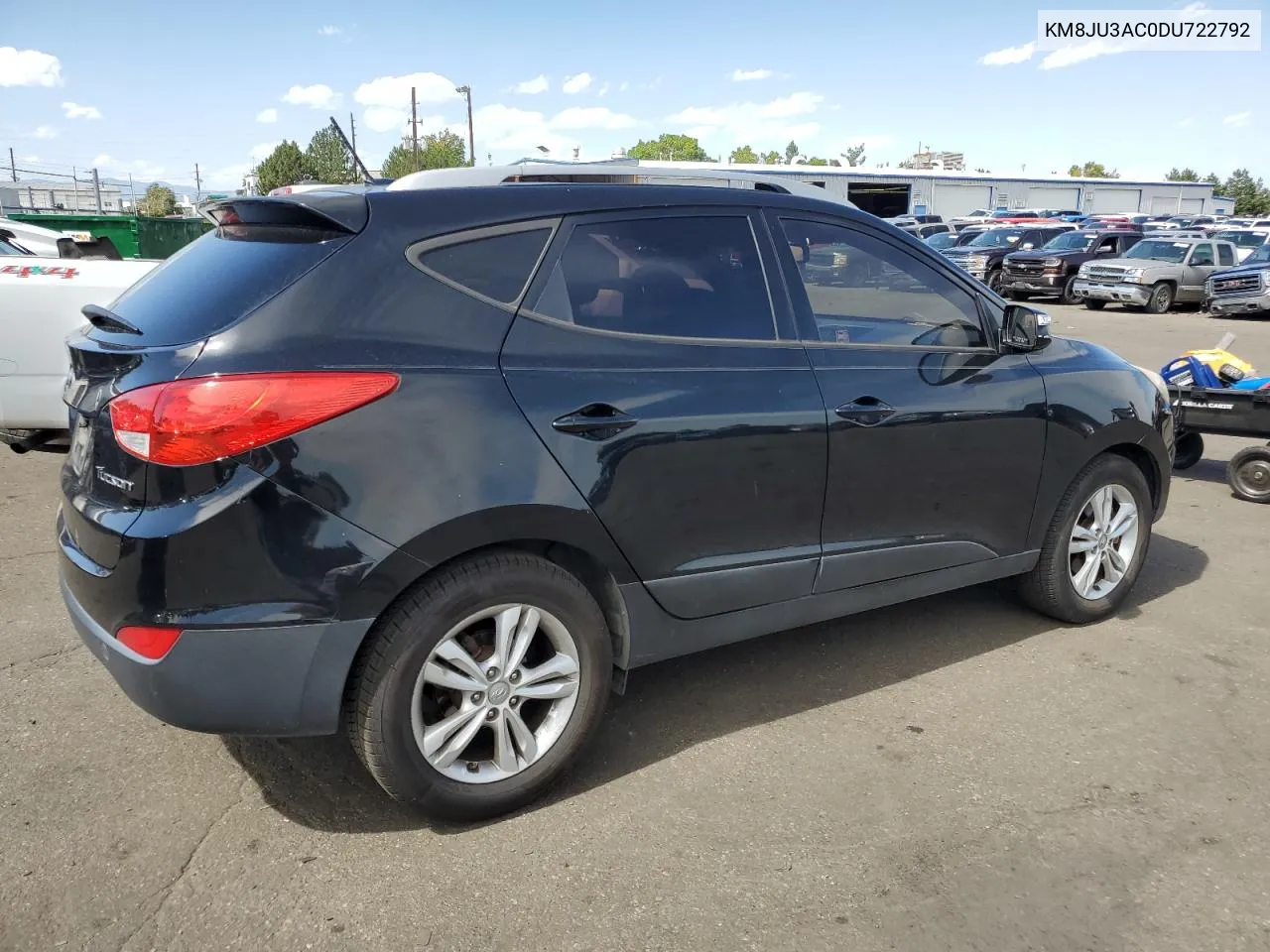 2013 Hyundai Tucson Gls VIN: KM8JU3AC0DU722792 Lot: 71418804