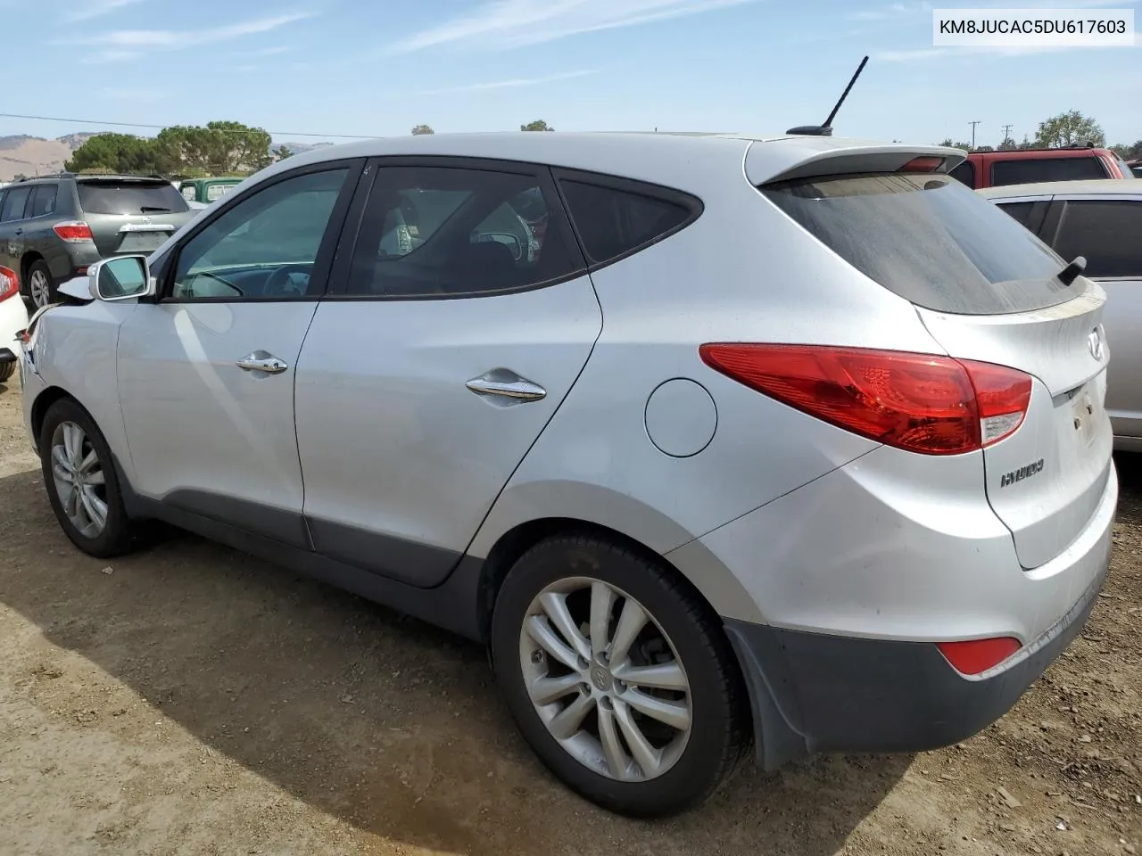 2013 Hyundai Tucson Gls VIN: KM8JUCAC5DU617603 Lot: 71857954