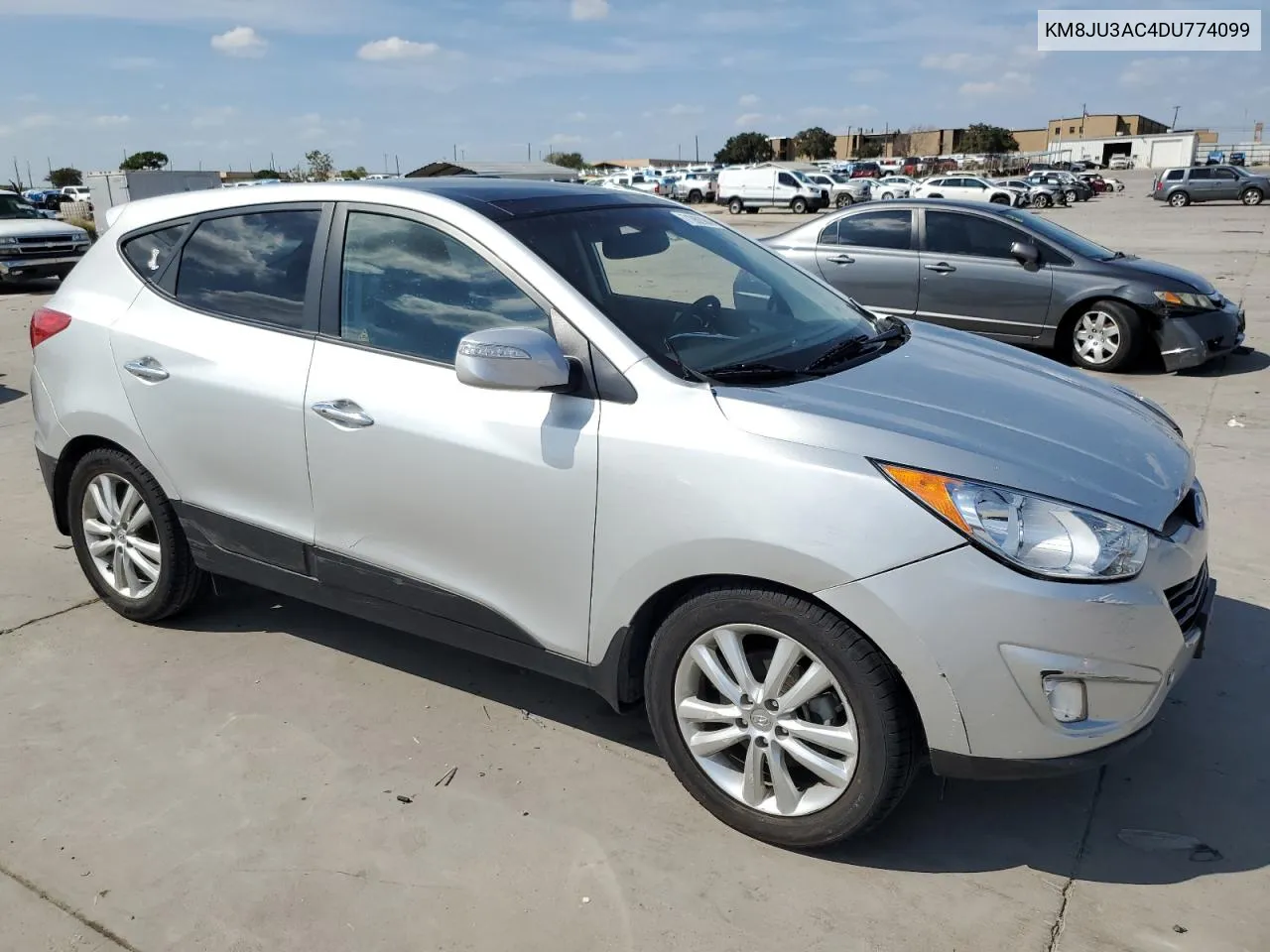 2013 Hyundai Tucson Gls VIN: KM8JU3AC4DU774099 Lot: 71962984