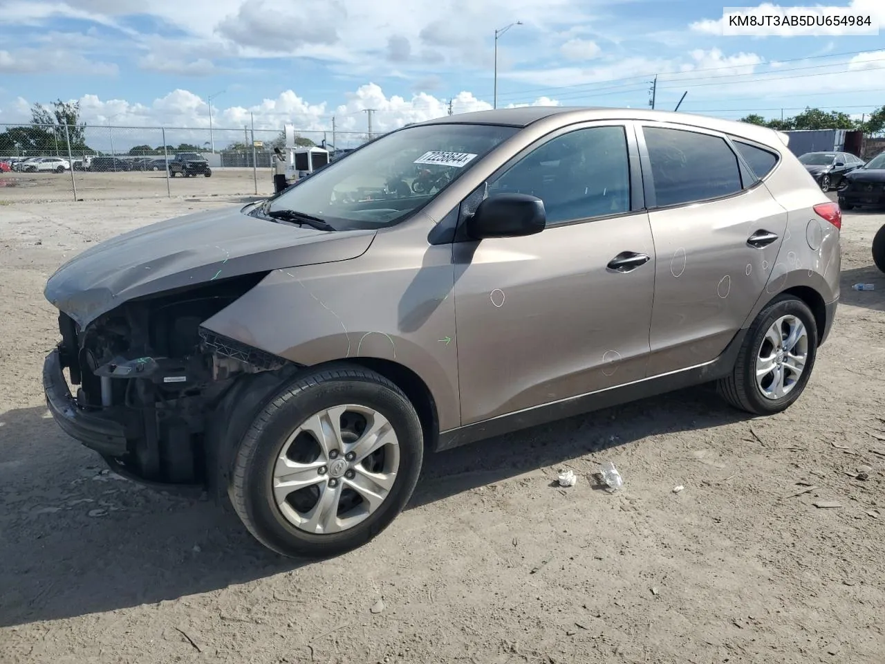 2013 Hyundai Tucson Gl VIN: KM8JT3AB5DU654984 Lot: 72258644