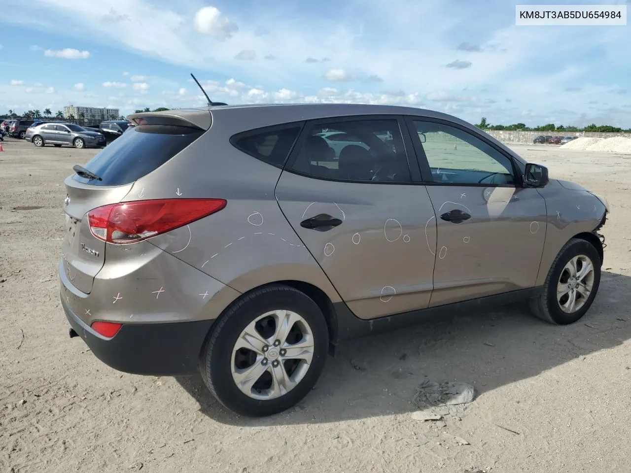 2013 Hyundai Tucson Gl VIN: KM8JT3AB5DU654984 Lot: 72258644