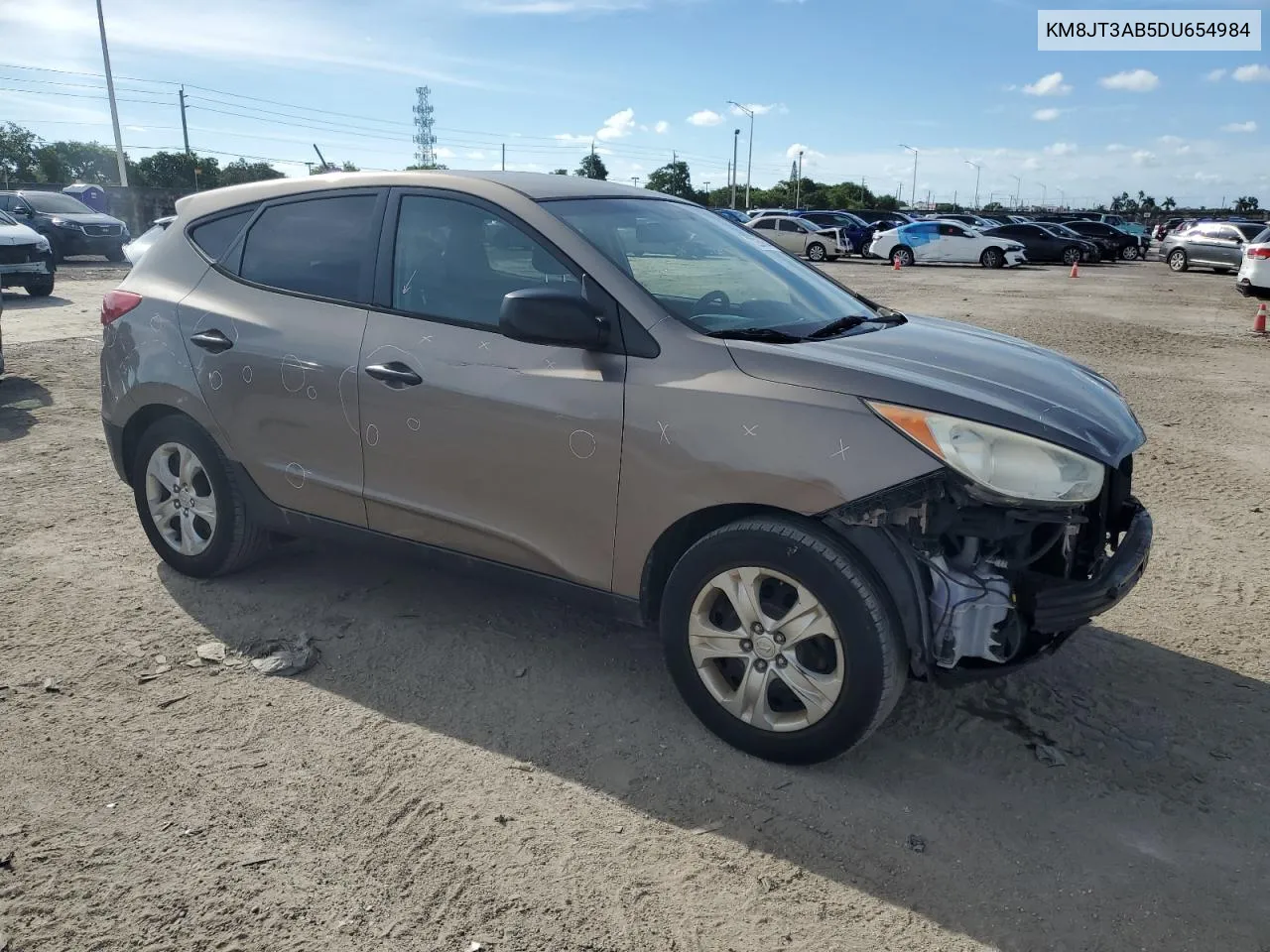 2013 Hyundai Tucson Gl VIN: KM8JT3AB5DU654984 Lot: 72258644