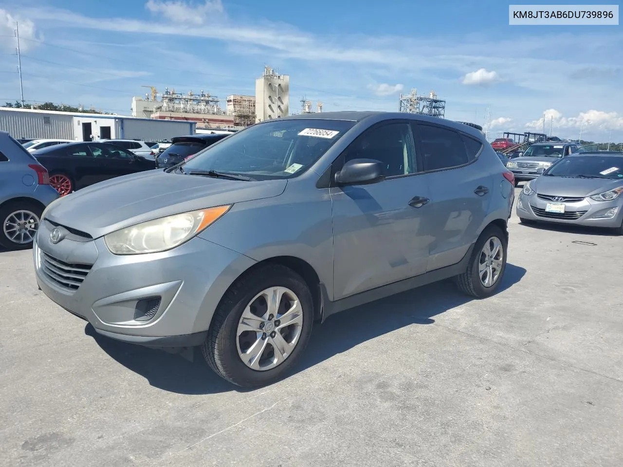 2013 Hyundai Tucson Gl VIN: KM8JT3AB6DU739896 Lot: 72266054