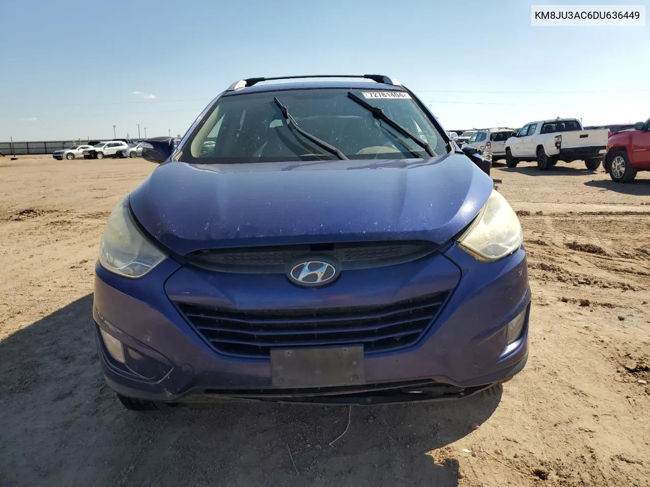 KM8JU3AC6DU636449 2013 Hyundai Tucson Gls