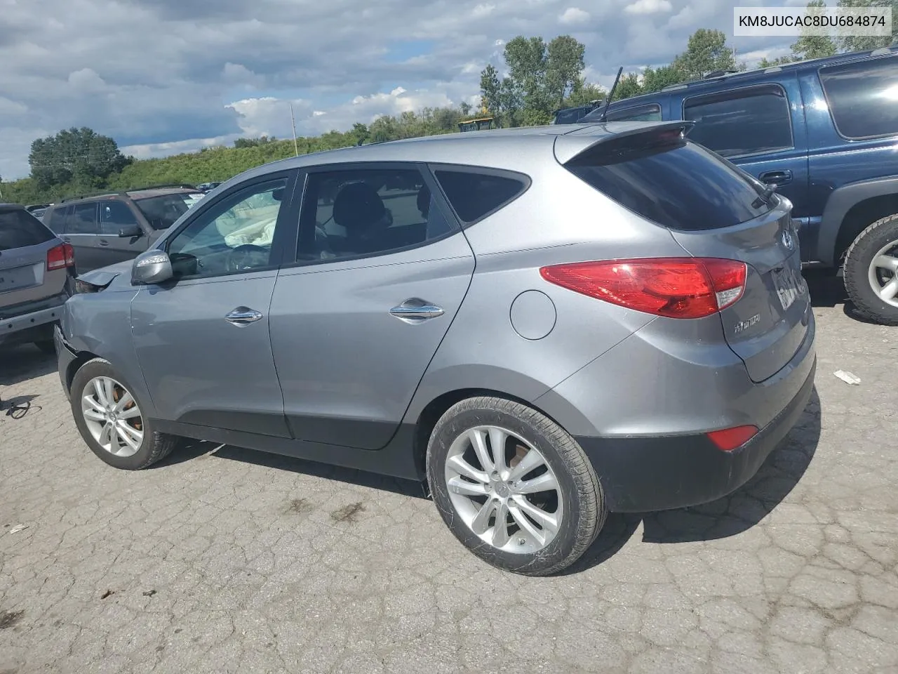 2013 Hyundai Tucson Gls VIN: KM8JUCAC8DU684874 Lot: 72821364