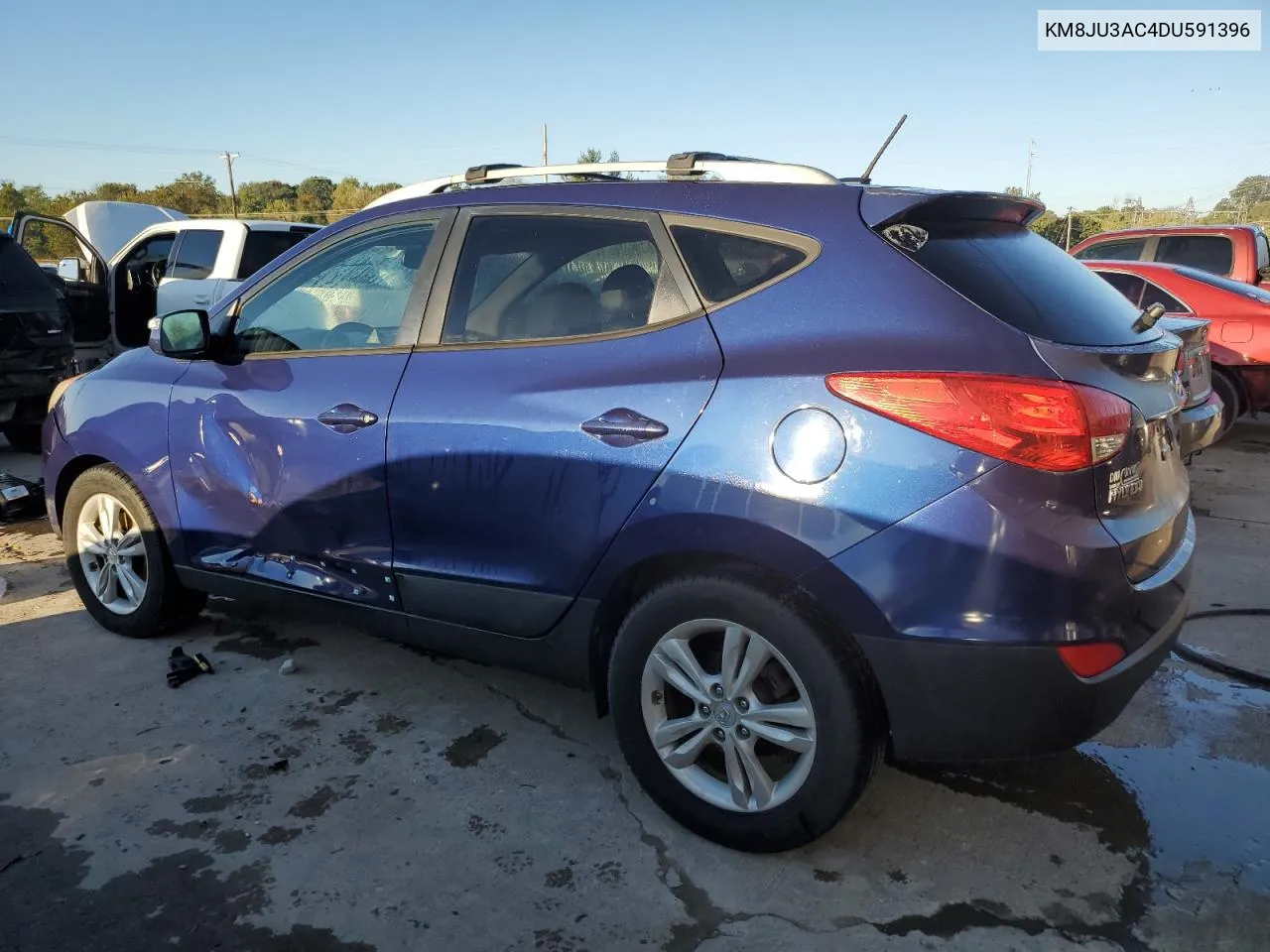 2013 Hyundai Tucson Gls VIN: KM8JU3AC4DU591396 Lot: 72931094