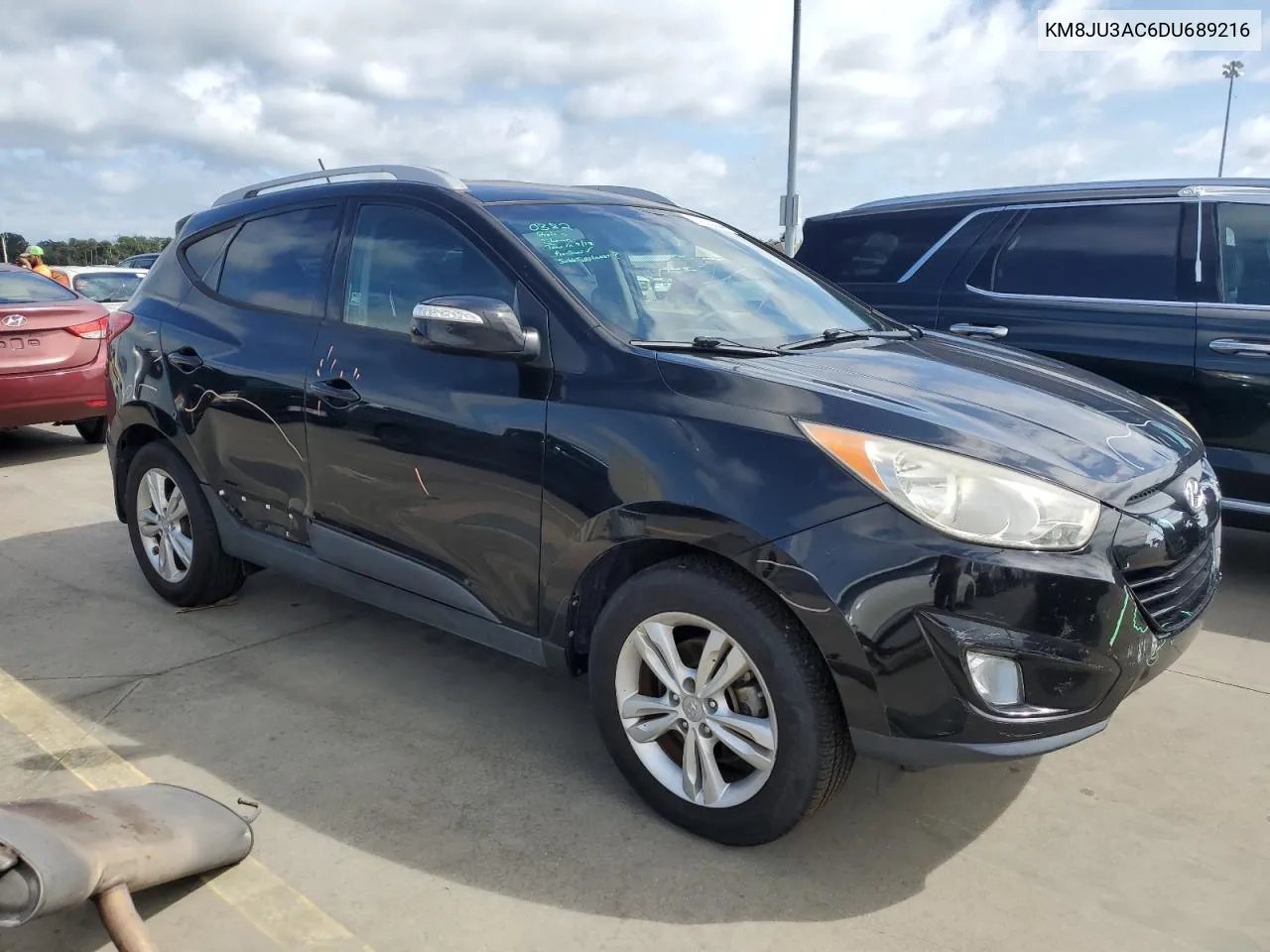 2013 Hyundai Tucson Gls VIN: KM8JU3AC6DU689216 Lot: 74323364