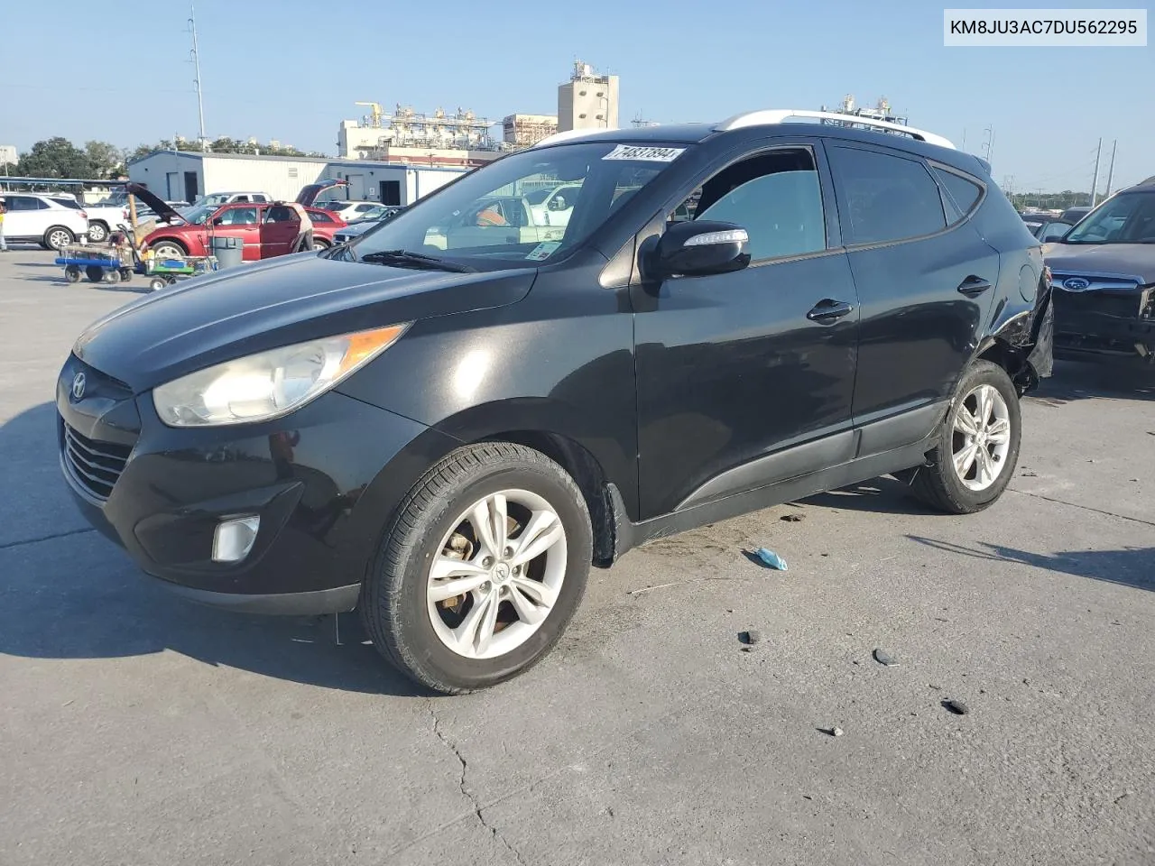 2013 Hyundai Tucson Gls VIN: KM8JU3AC7DU562295 Lot: 74837894