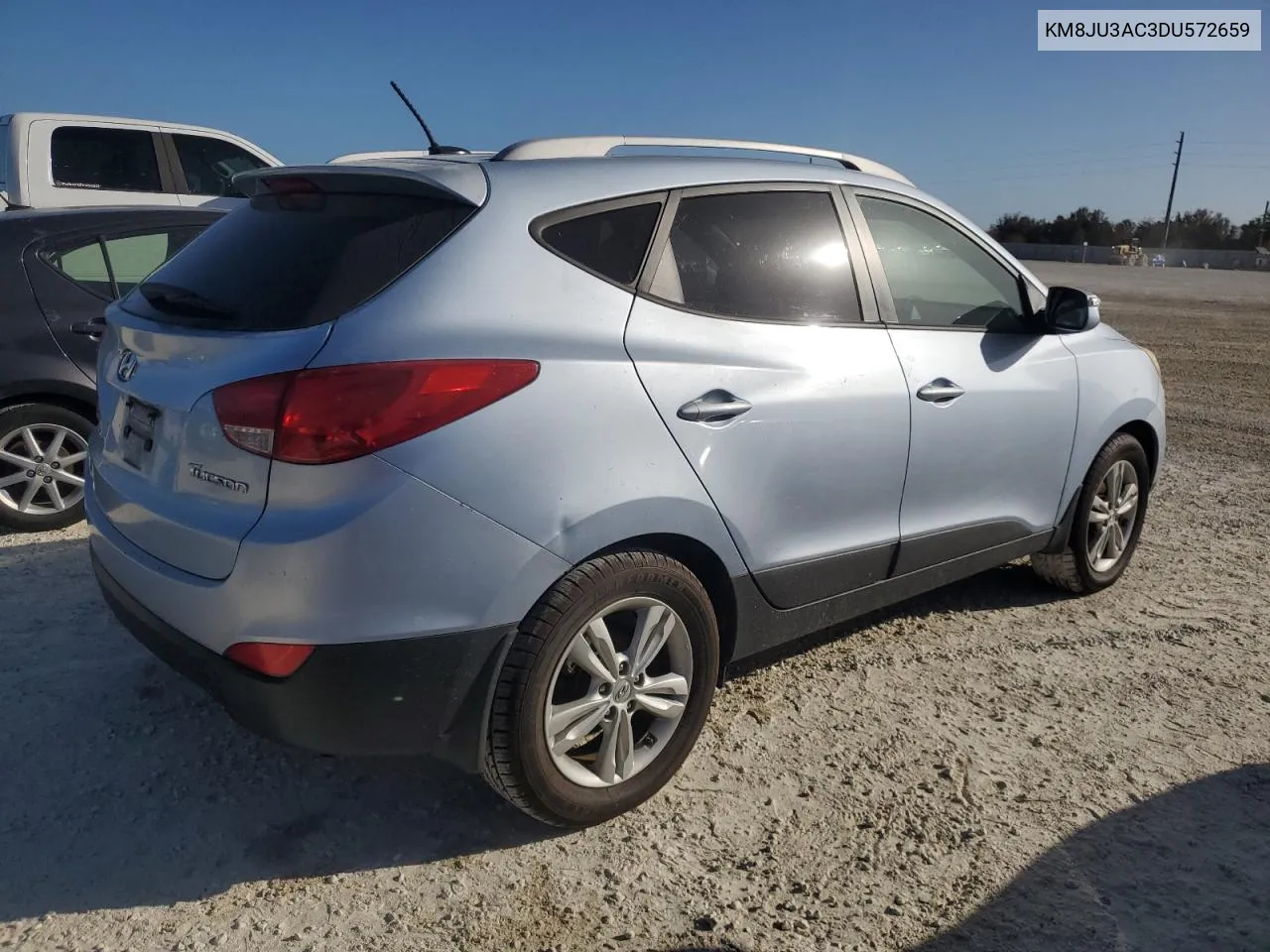 2013 Hyundai Tucson Gls VIN: KM8JU3AC3DU572659 Lot: 75267474