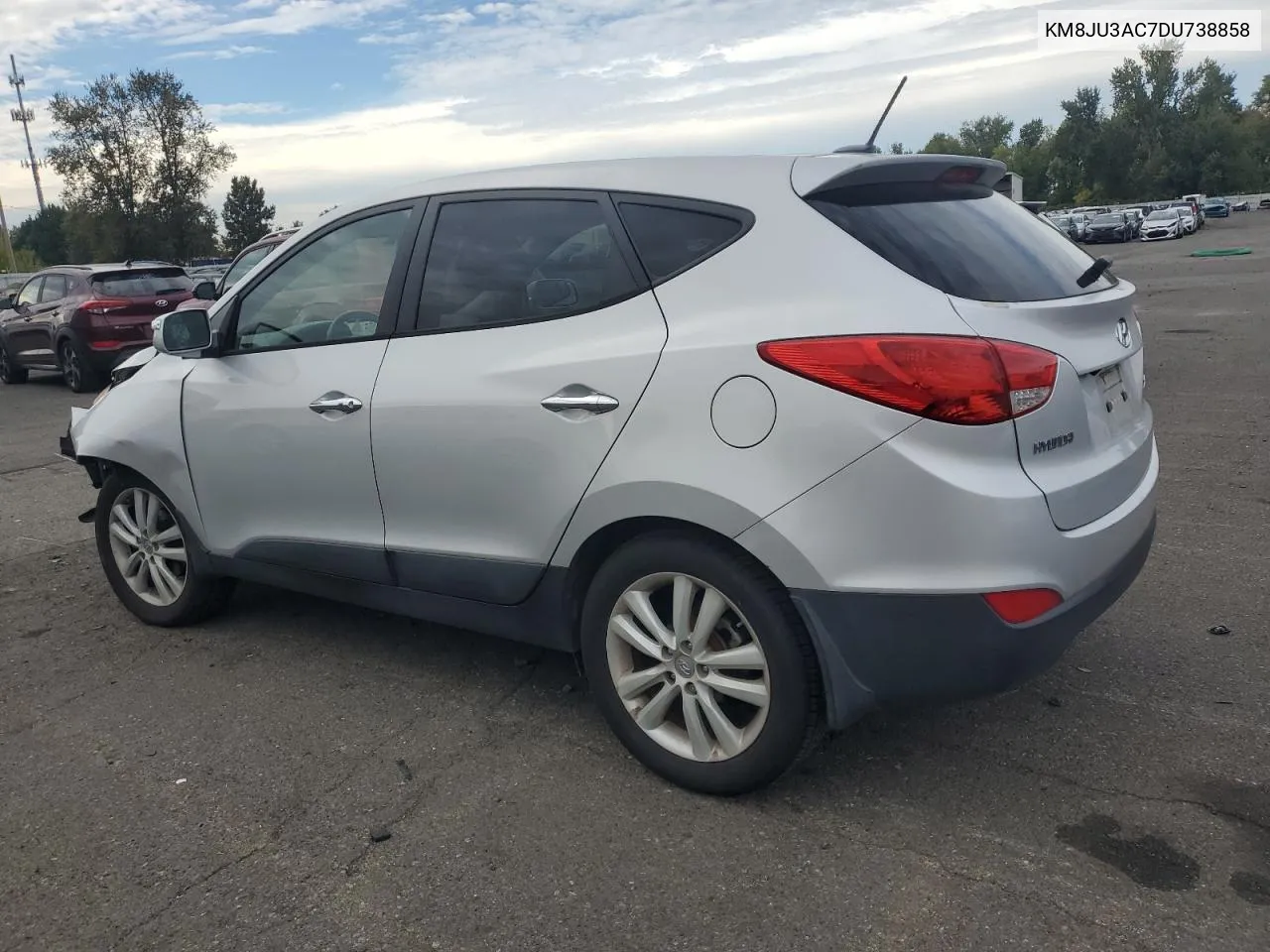 2013 Hyundai Tucson Gls VIN: KM8JU3AC7DU738858 Lot: 75353584