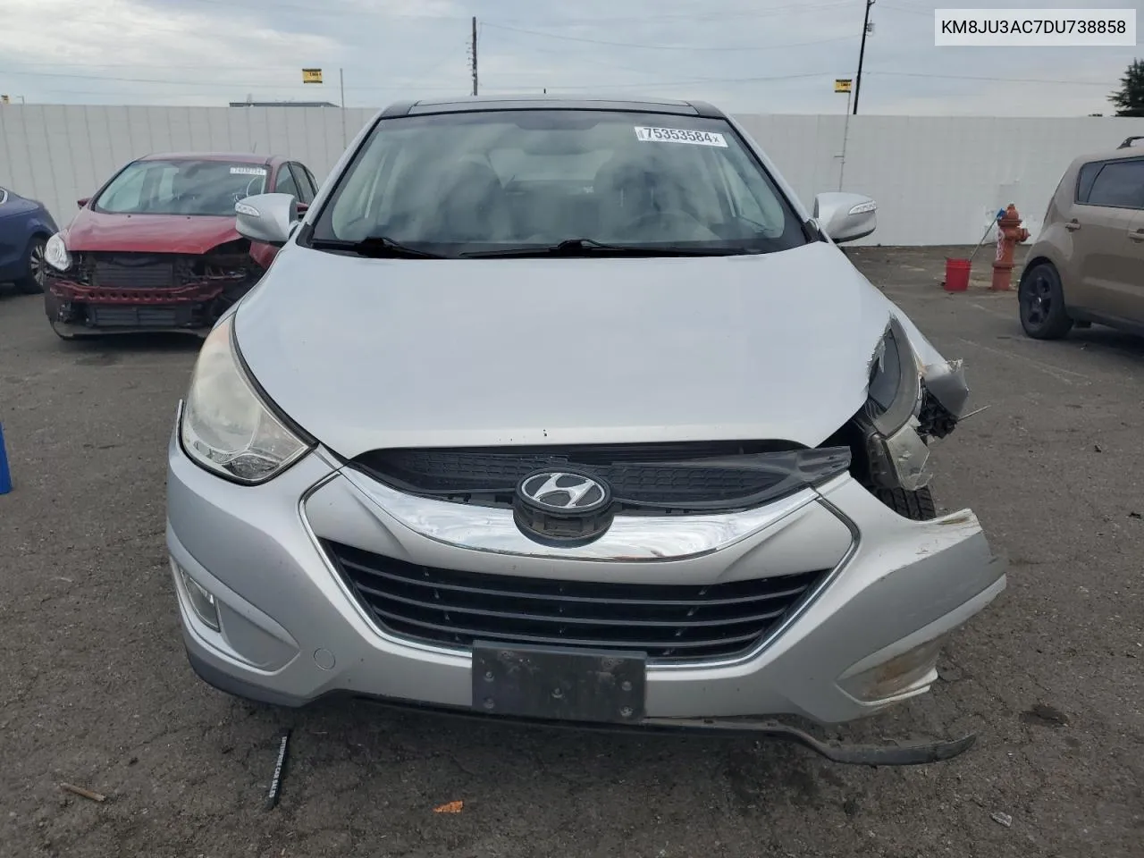 KM8JU3AC7DU738858 2013 Hyundai Tucson Gls