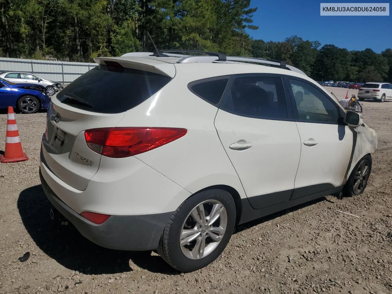 2013 Hyundai Tucson Gls VIN: KM8JU3AC8DU624058 Lot: 75530604