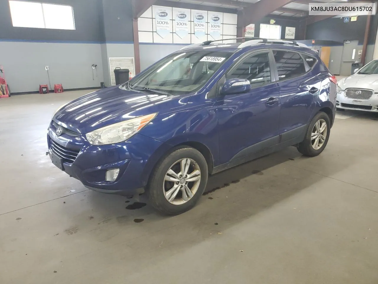 2013 Hyundai Tucson Gls VIN: KM8JU3AC8DU615702 Lot: 75618954