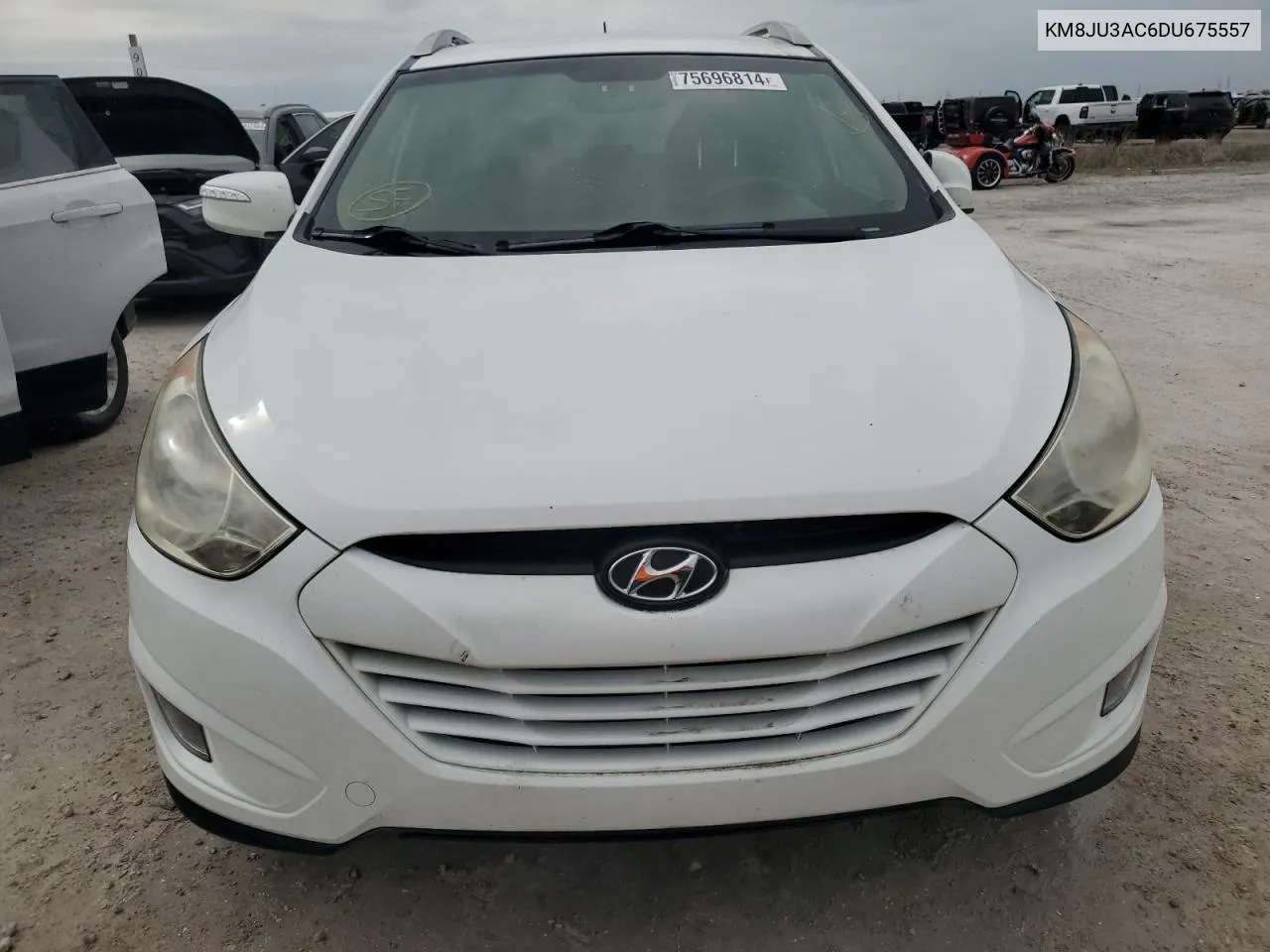 KM8JU3AC6DU675557 2013 Hyundai Tucson Gls