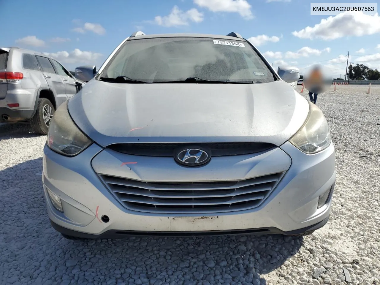 2013 Hyundai Tucson Gls VIN: KM8JU3AC2DU607563 Lot: 75711364