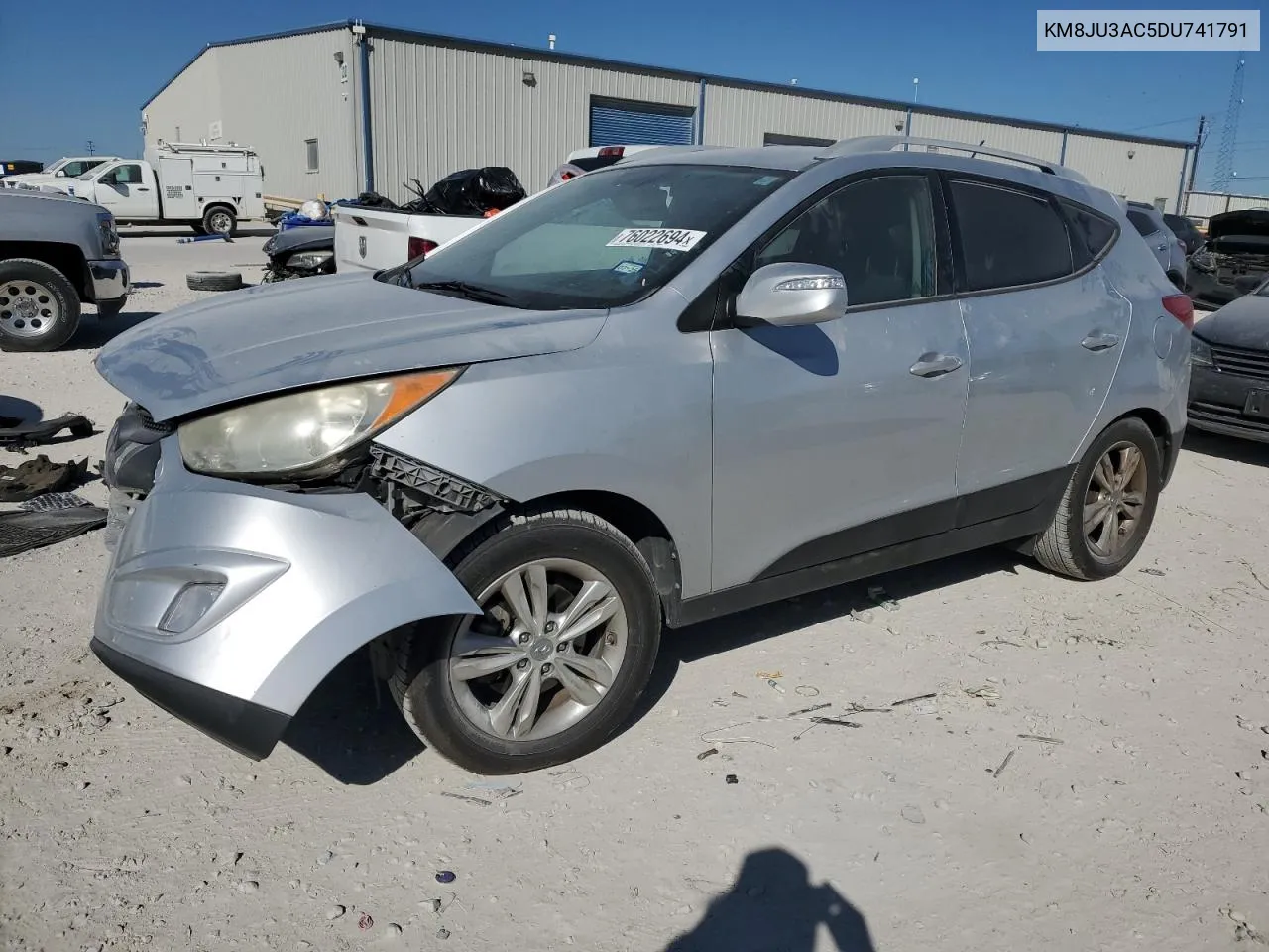 2013 Hyundai Tucson Gls VIN: KM8JU3AC5DU741791 Lot: 76022694