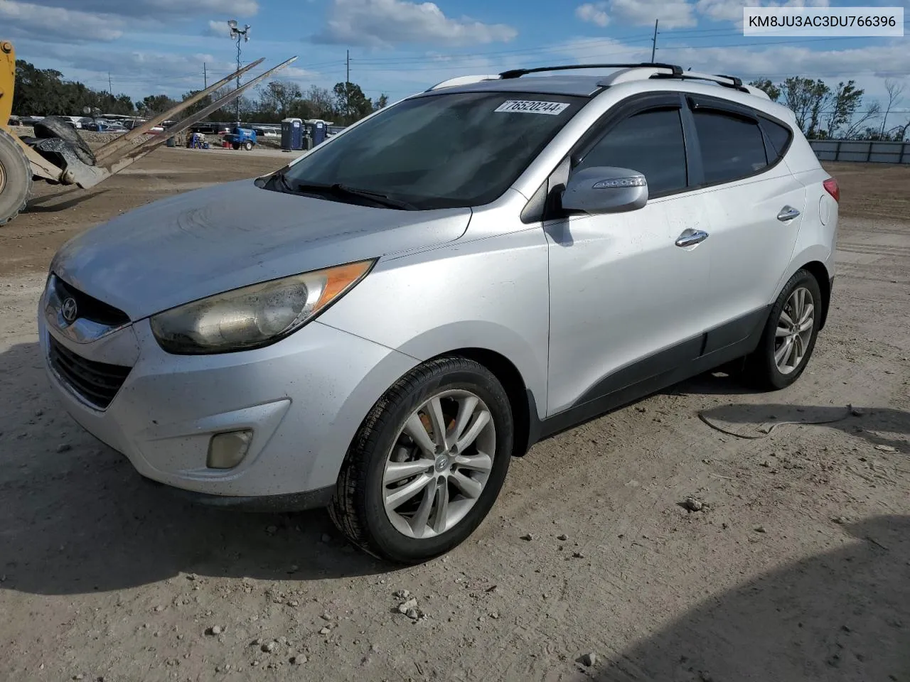 2013 Hyundai Tucson Gls VIN: KM8JU3AC3DU766396 Lot: 76520244