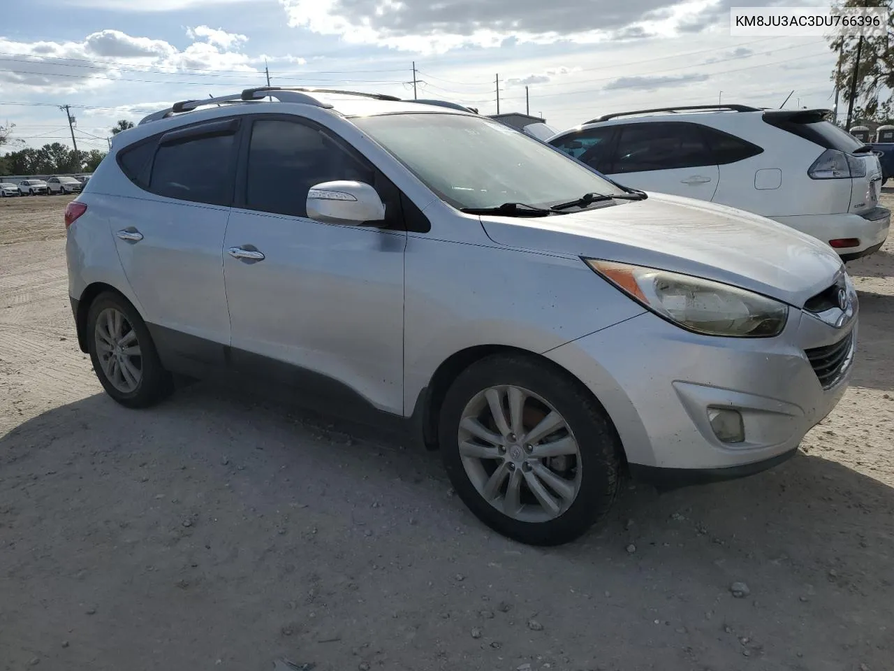 2013 Hyundai Tucson Gls VIN: KM8JU3AC3DU766396 Lot: 76520244