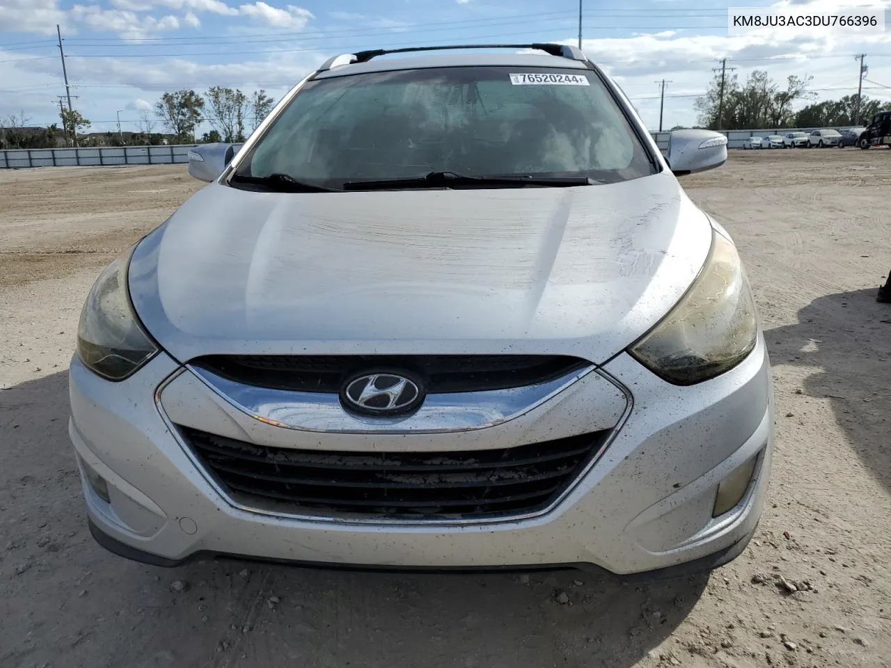 2013 Hyundai Tucson Gls VIN: KM8JU3AC3DU766396 Lot: 76520244