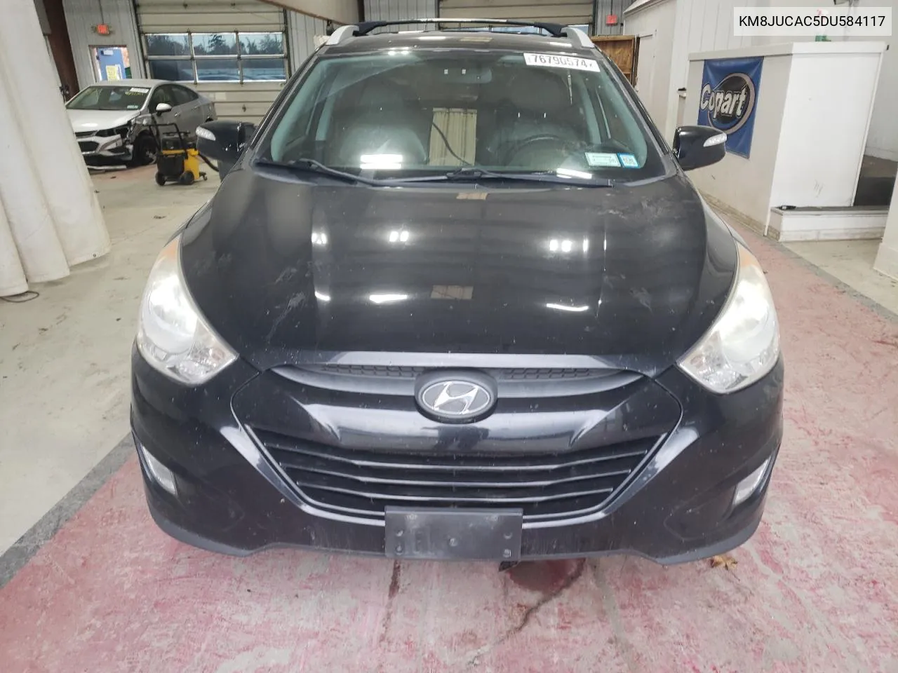 2013 Hyundai Tucson Gls VIN: KM8JUCAC5DU584117 Lot: 76790574