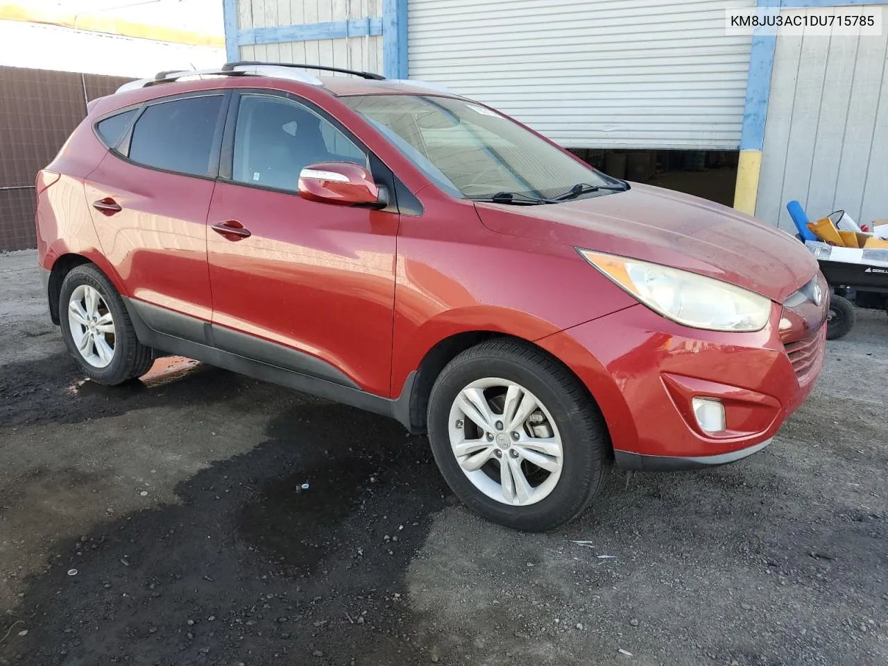 2013 Hyundai Tucson Gls VIN: KM8JU3AC1DU715785 Lot: 76827184