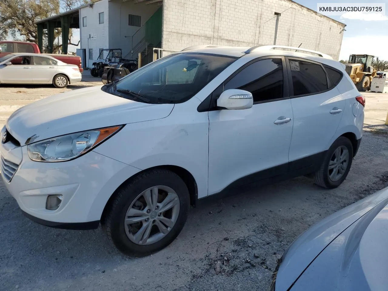 KM8JU3AC3DU759125 2013 Hyundai Tucson Gls