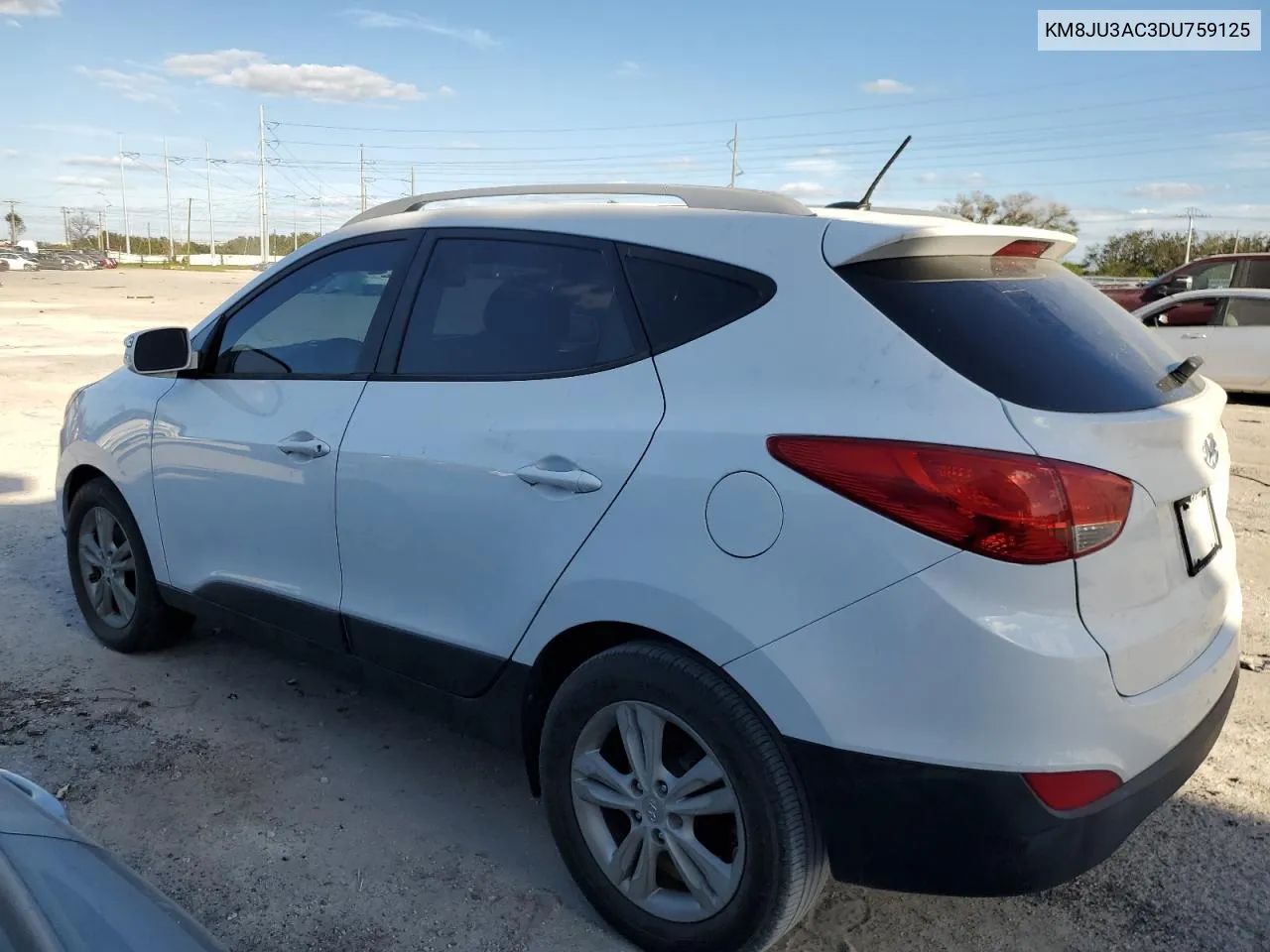 KM8JU3AC3DU759125 2013 Hyundai Tucson Gls