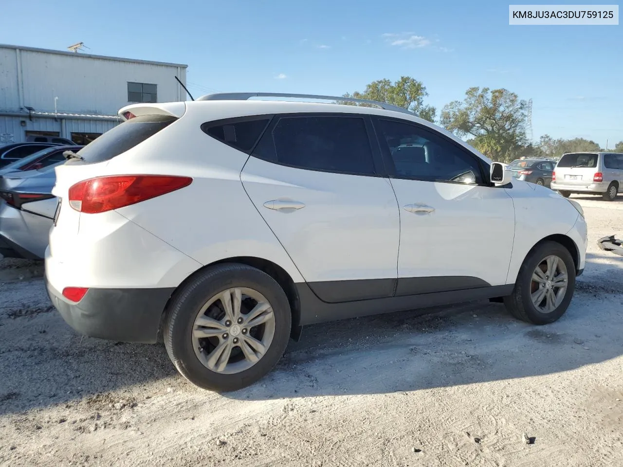 2013 Hyundai Tucson Gls VIN: KM8JU3AC3DU759125 Lot: 76848144